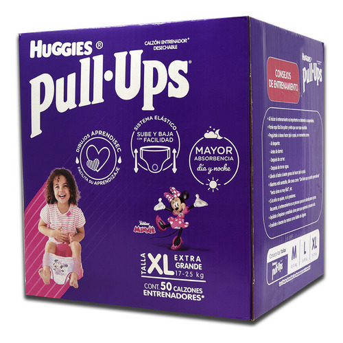Pañal Entrenador Pull Ups Huggies 50 pzas Unisex