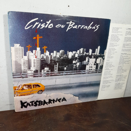 Lp Vinil Katsbarnea Cristo Ou Barrabás Com Encarte