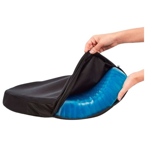 Asiento Cojin Gel Ortopedico Para Sillas Auto Oficina Envio