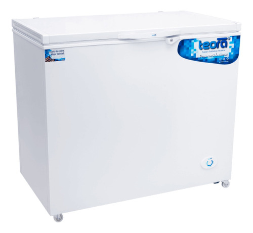 Freezer Horizontal Teora Fh350 Blanco 350 Litros Tapa Blanca