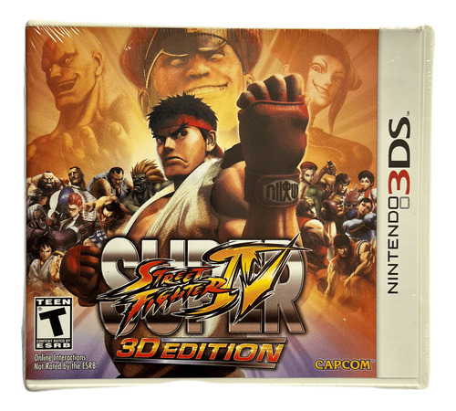Super Street Fighter 4 3ds Sellado (Usado)