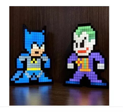 Luminária Pixel Pals Coringa (The Joker) #014