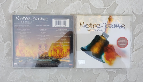 Notre Dame De Paris Cd Importado Excelente Céline Dion Tina