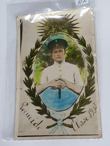 Rara Fotografia Recuerdo Clase 1913- 9 X 14 Cms (Usado)
