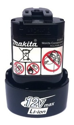 Imagen 2 de 7 de Batería Makita 12vmax Lithium-ion 1.3 Ah Bl1014