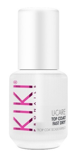 Esmalte Top Coat   Secado Rápido U-care Kiki Idraet 15ml