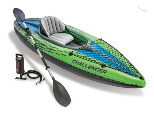 Kayak Inflable Intex Challeng Bomba Y Remo Resistente 