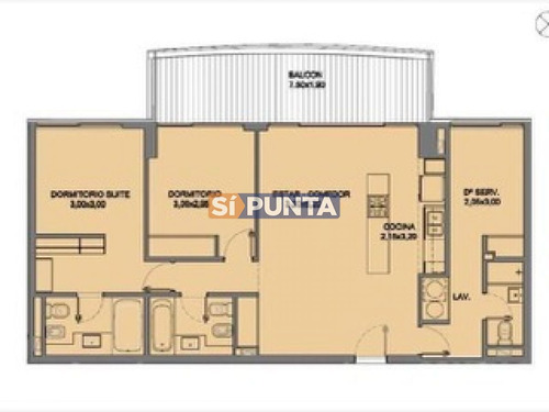 Imagen 9 de 9 de Apartamento En Venta - Brava