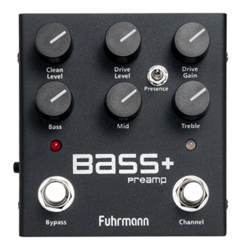 Pedal Pedal Contra Baixo Bass+ Fuhrmann Drive E Pré-amplificador Proporciona Uma Incrível Unidade De Drive Função Preamp