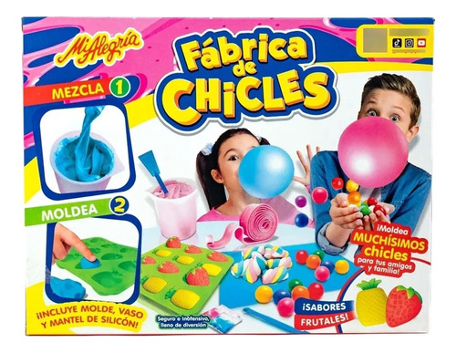 Fábrica De Chicles De Mi Alegría Tornado Sabores Frutales F