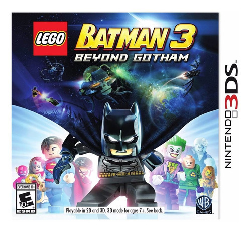 Lego Batman 3 Beyond Gotham - 3ds - Pronta