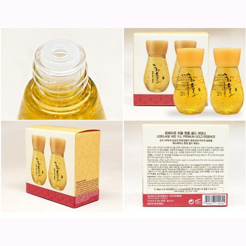 Loción Y Tónico 24k Gold Antiarrugas Heeyul Premium Coreano