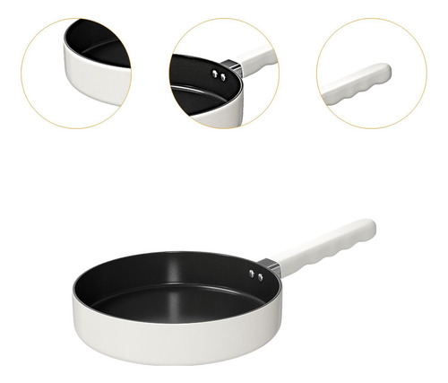 Sartén No Frito Con Manija De Cocina Portátil Cocinera De