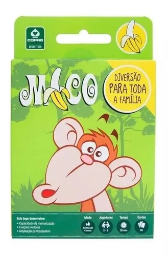 Jogo De Cartas Uno E Mico Jogo Infantil Educativo Original - Dupari