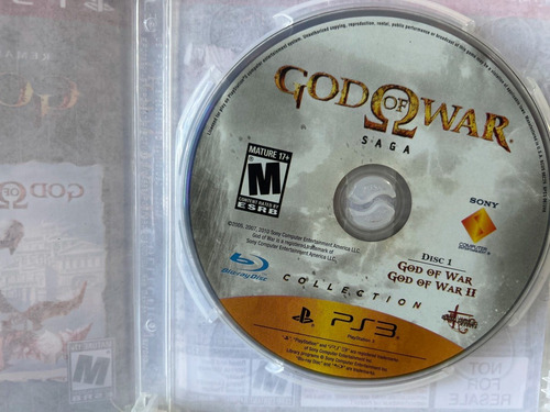 Jogo God Of War Collection Ps3 Usado (Usado)