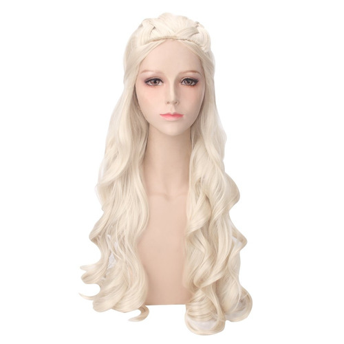 Daenerys Targaryen Cosplay Wig For Game Of Thrones Season 7