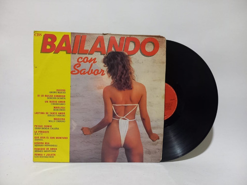 Disco Lp Bailando Con Sabor / Compilacion