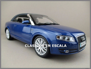 Norev audi a4 a 4 convertible cabriolet luz plateado 1:43
