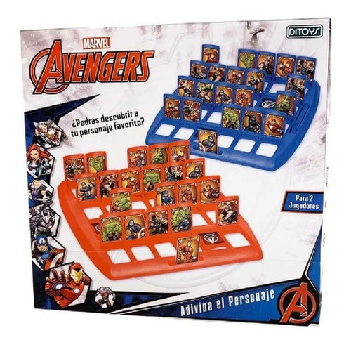 Juego De Mesa Adivina El Personaje Avengers Ditoys 1759