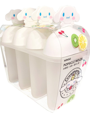 Moldes D Helados Cinnamoroll 4 Cavidades Paleta Hielo Miniso