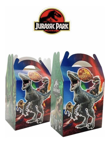 70 Cajas Dulcero Jurassic World Bolo Fiesta Envío Gratis