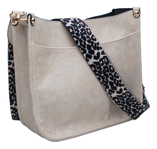 Bolsos Cruzados Ajustables De Leopardo Para Mujer, *