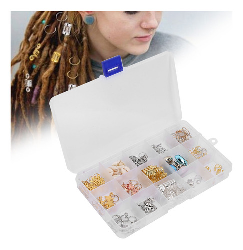 Anillos Para Trenzas De Pelo Hechos A Mano Con Rastas Y Hoja