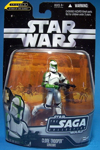 Star Wars Saga 2 Episode 2 Clone Trooper Sergeant!!!