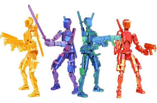 Figuras De Acción T13 Ensambladas, Robot 3d