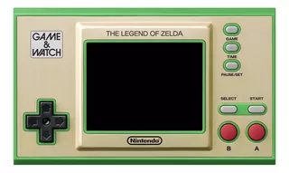 Nintendo Game & Watch The Legend of Zelda color dorado y verde