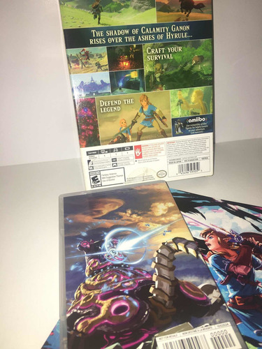 Zelda Breath Of The Wild Explorers Guide Switch E Adicionais (Usado)