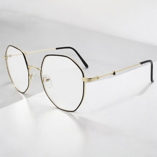 Lentes Para Computadora | Filtro Blue Light | Dorado