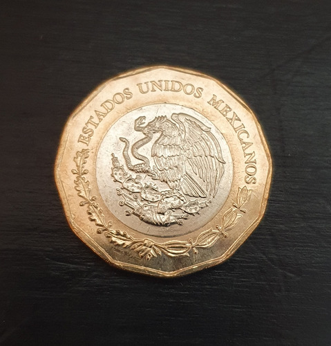 Moneda Conmemorativa Mexico Pesos Bicentenario Marina Armada
