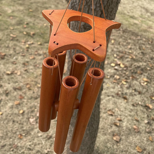 Campanas De Viento De Bambú, Regalo Para Jardín,