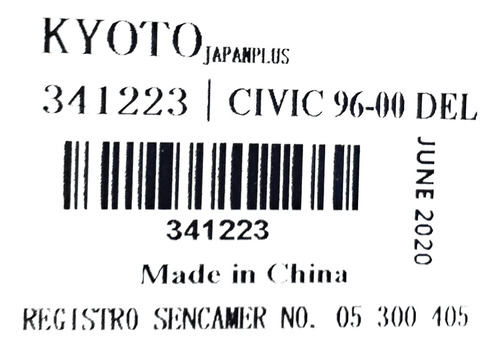 Amortiguador Delantero Honda Civic 1994 Al 2000