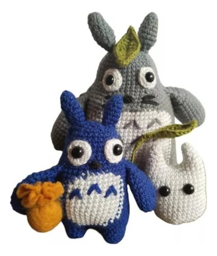 Muñeco,crochet,amigurumi, Peluches De Mi Vecino Totoro  