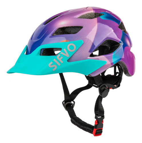 Casco Bicicleta Infantil Con Visera Sifvo Ajustable Y Lige