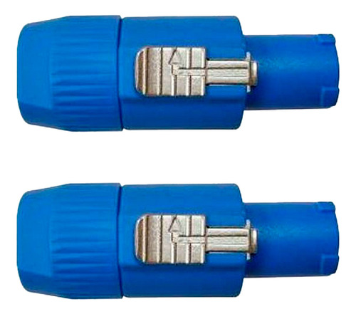 Kit Conector Cabo Fêmea P/ac Azul Wc3 Fca Wireconex 10und