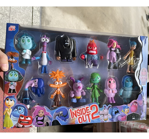 Intensamente 2 Inside Out Disney Pixar Set 12 Figuras Origin