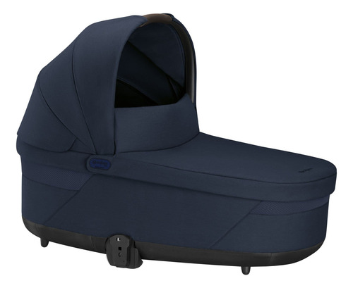 Cuna Cybex Cot S Lux 2, Color Gris Lava, Con Asa De Transpor