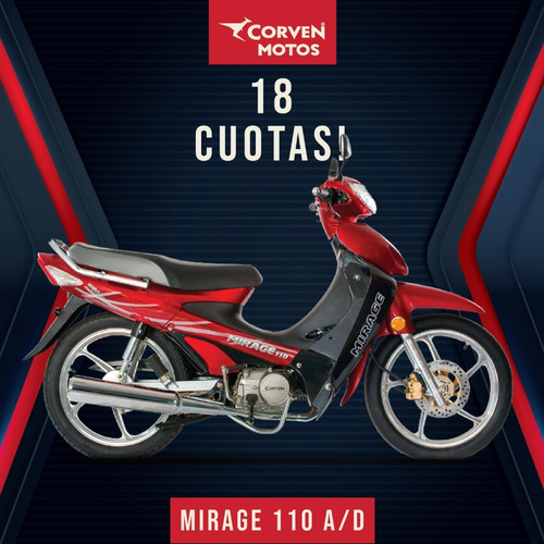 Imagen 1 de 17 de  Corven Mirage Ad 18 Cuotas - Unicomoto Canning