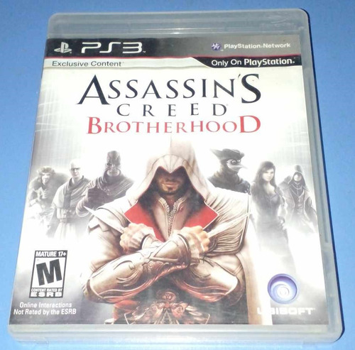 Assassin`s Creed Brotherhood Ps3 Juego Fisico Assassins