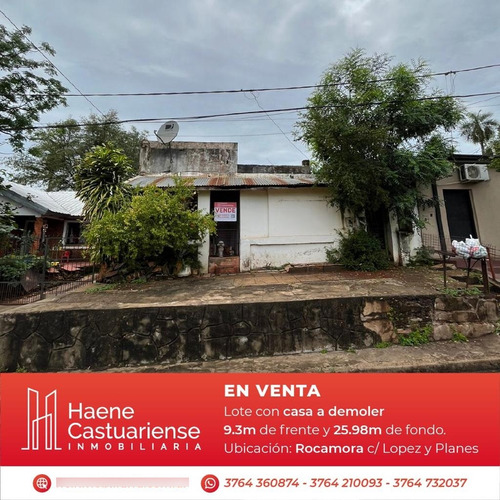 Terreno Con Casa A Demoler - Precio Imperdible  