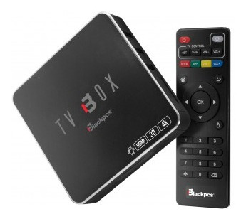 Tv Box Blackpcs Eo104k-bl, Ethernet (rj-45), Wlan, 3840 X 21