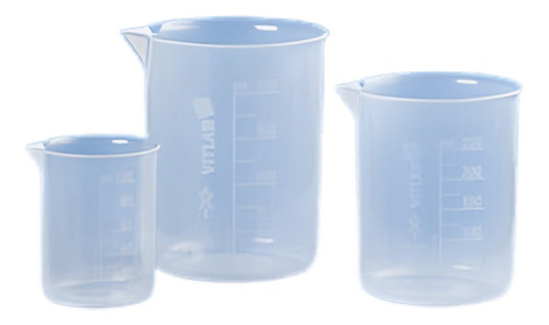 Vaso De Precipitado Plástico Beaker Graduado X 50 Ml 