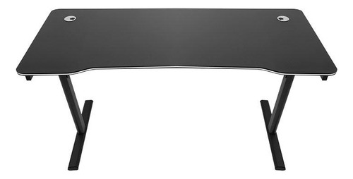 Mesa Gamer Tgt Barrier, negra, color negro TGT-BRR-BK01