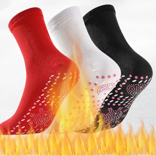 Calcetines Cortos Autocalentables Unisex Para Deportes De Es
