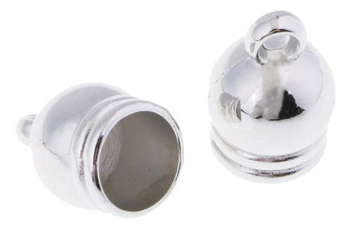 100pcs Ccb Plastic End Cap 8mm Bead Stopper Cordón De