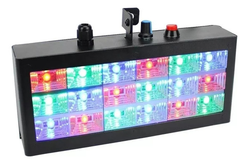 Flash Luces 18 Led Rgb Modo Automatico Y Audioritmico