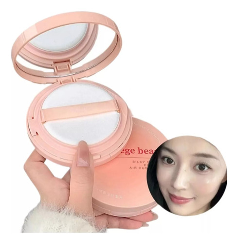 Base Maquillaje Cushion Acabado Natural Silky Soft Gege Bear 01